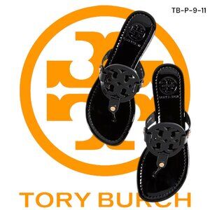 Like NEW Miller Patent Leather Sandal 9M by Tory Burch (TB-P-9-11)